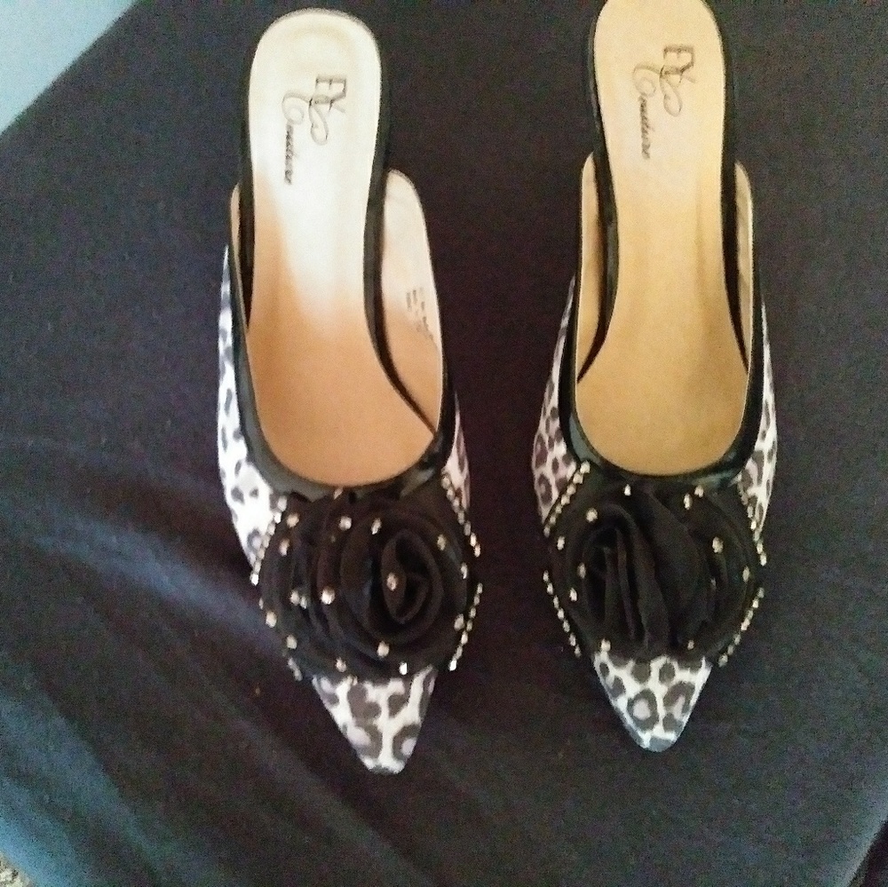 EY Couture low heel flats.
